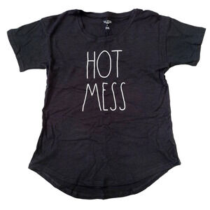 NEW Rae Dunn HOT MESS Tee Small Ladies